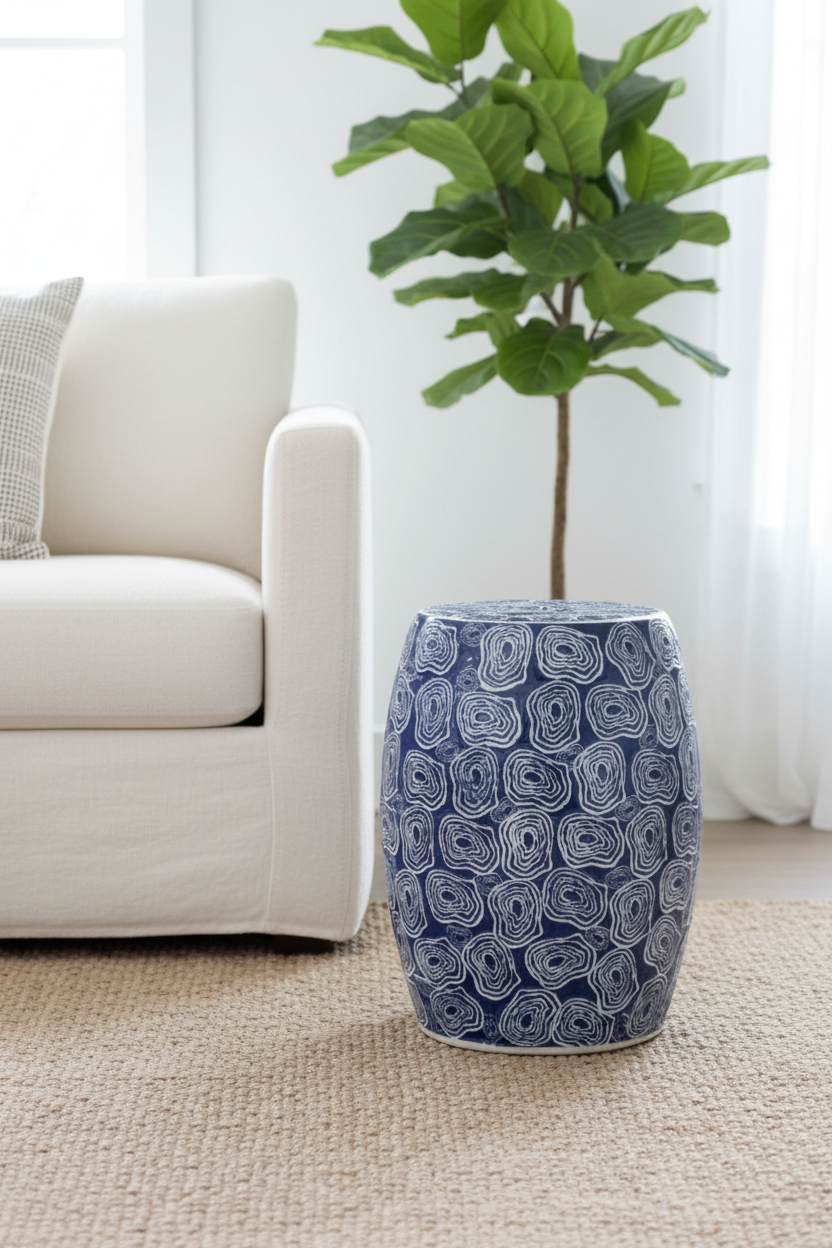 Lorey Garden Stool - Indoor Lifestyle