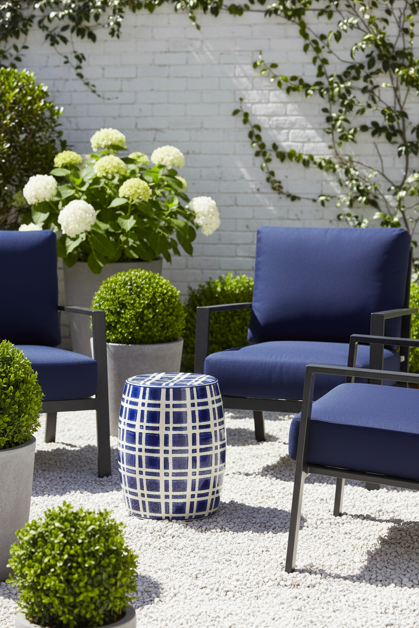 Eytan Garden Stool - Outdoor Lifestyle