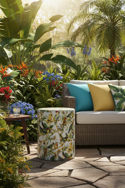 Forla Garden Stool - Outdoor Lifestyle