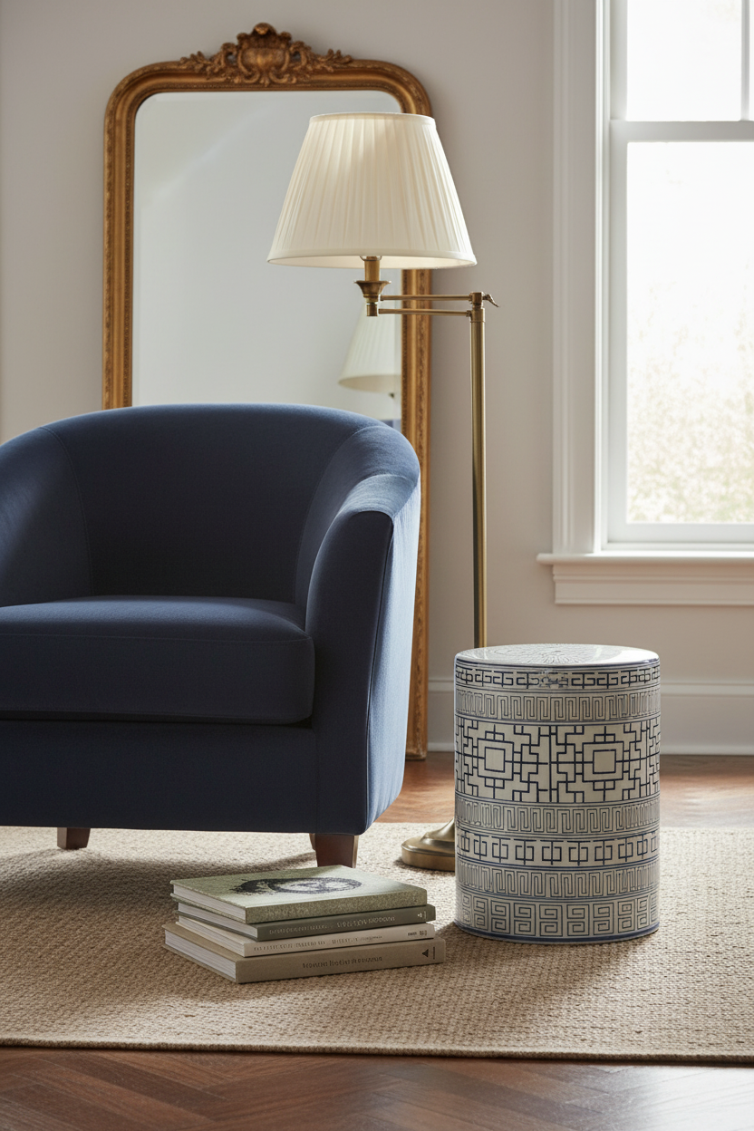 Parri Garden Stool - Indoor Lifestyle
