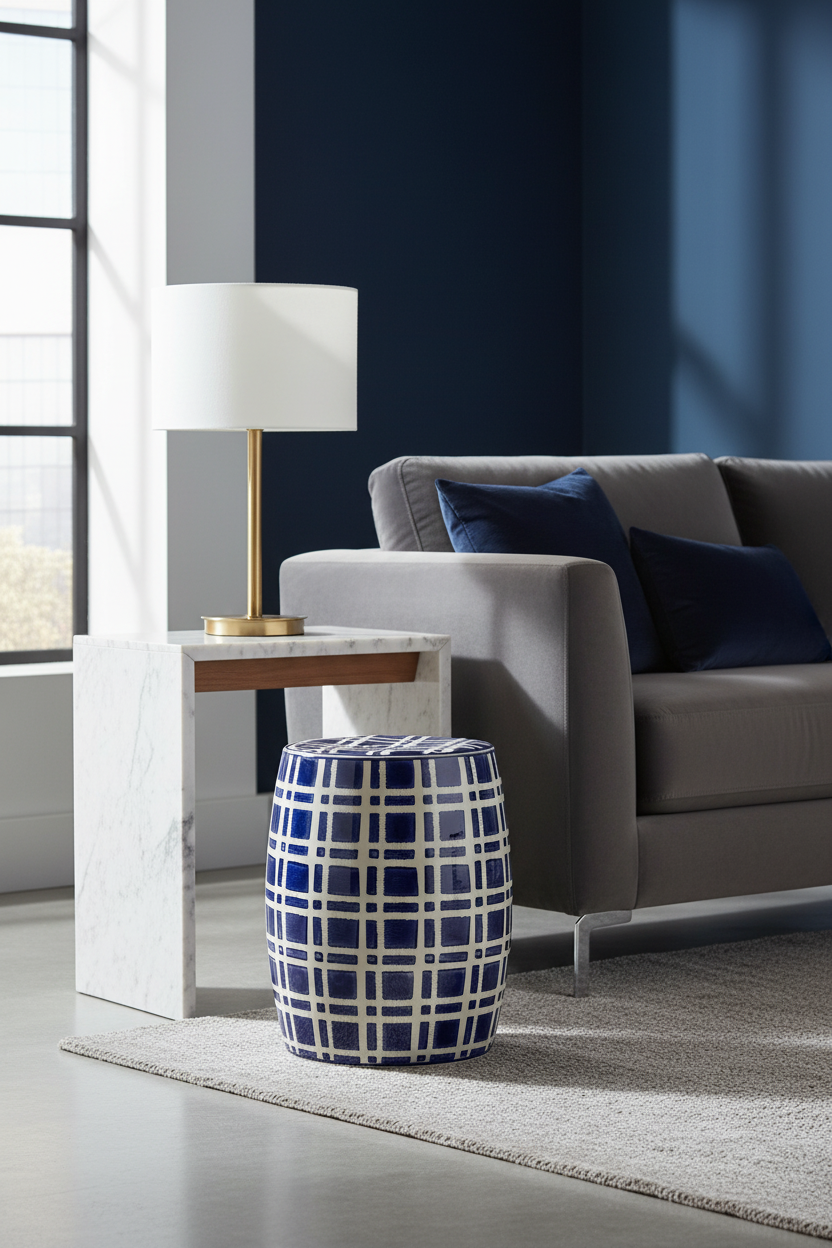 Eytan Garden Stool - Indoor Lifestyle