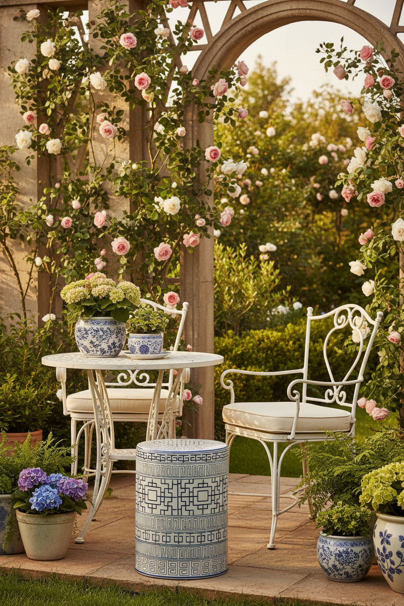 Parri Garden Stool - Outdoor Lifestyle