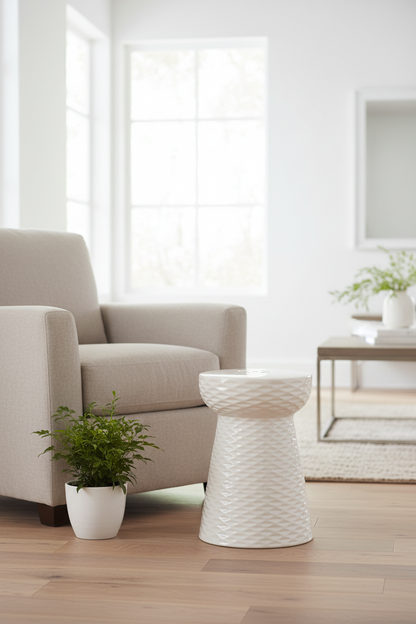 Daphne Garden Stool - Indoor Lifestyle