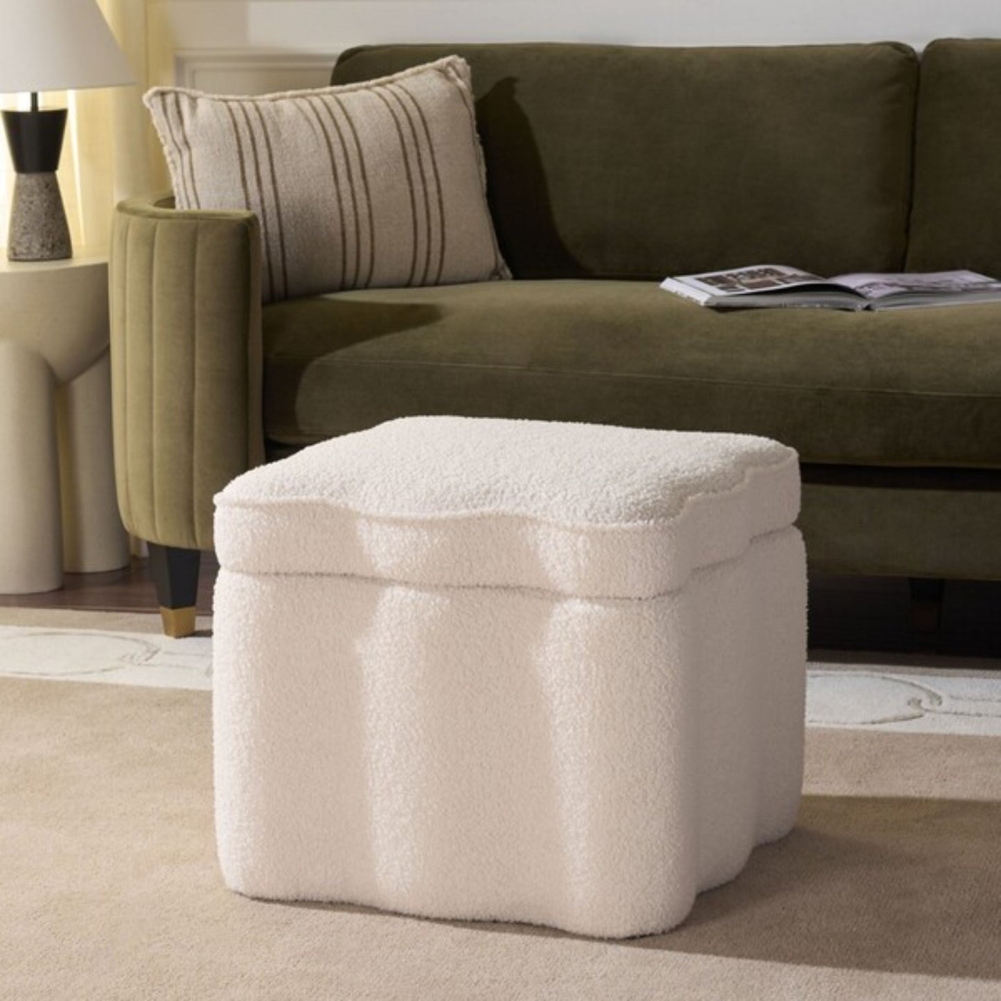 Emmie Square Storage Ottoman