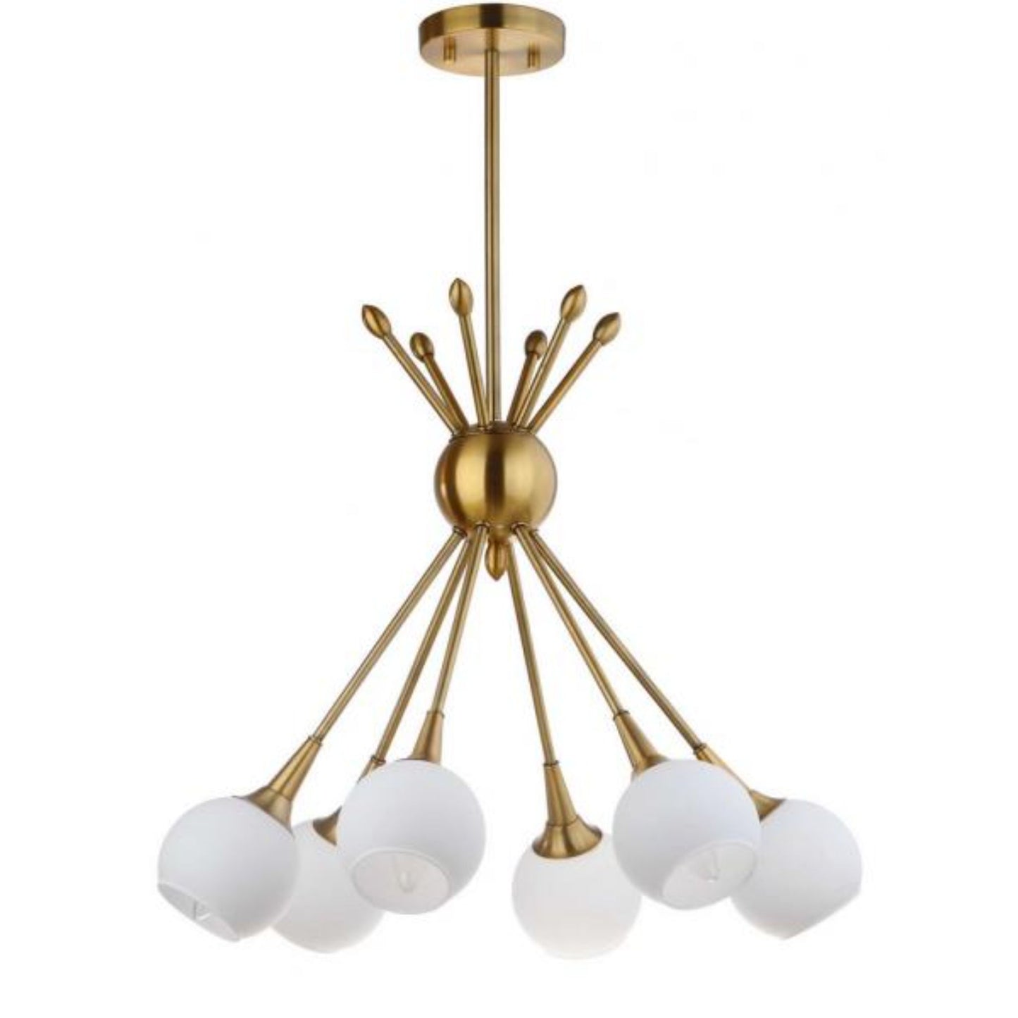 JUSTINE 6 LIGHT 22-INCH DIA ADJUSTABLE PENDANT