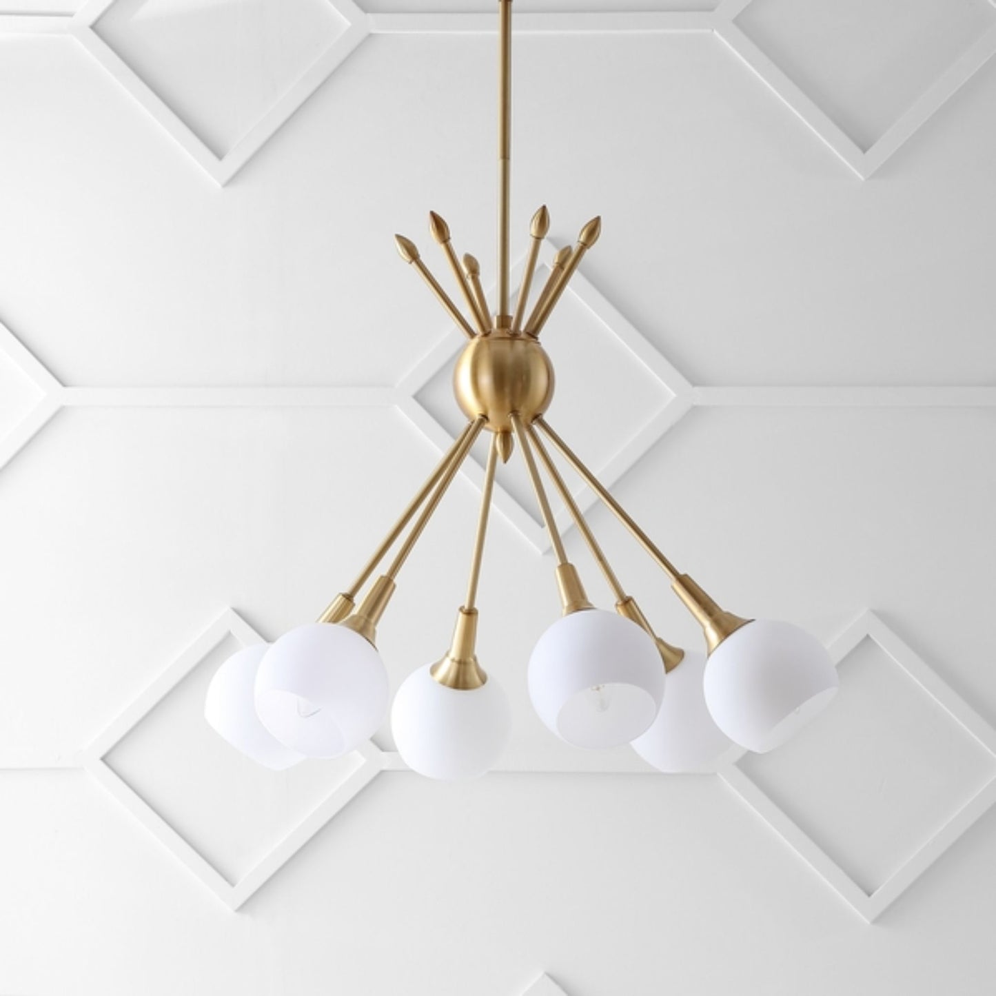 JUSTINE 6 LIGHT 22-INCH DIA ADJUSTABLE PENDANT