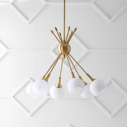 JUSTINE 6 LIGHT 22-INCH DIA ADJUSTABLE PENDANT