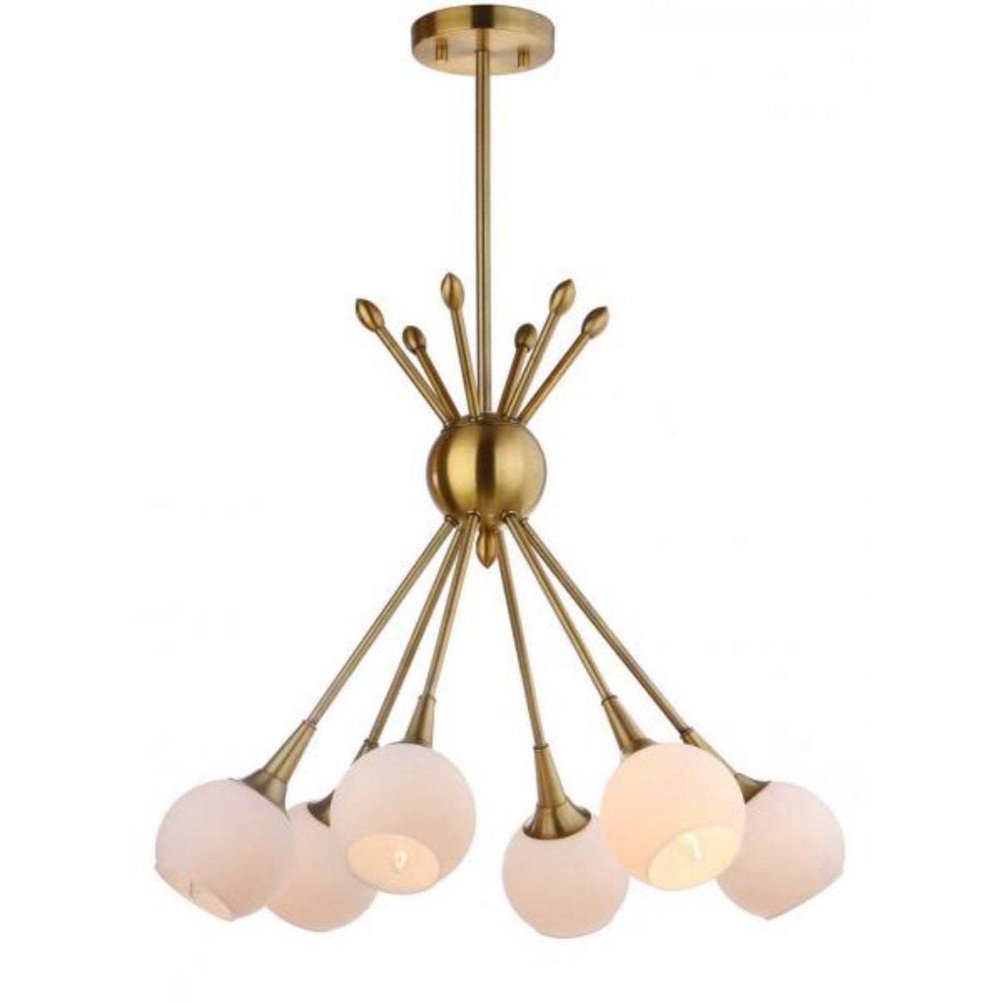 JUSTINE 6 LIGHT 22-INCH DIA ADJUSTABLE PENDANT