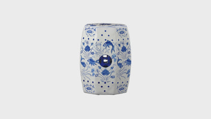Cloud 9 Chinoiserie Garden Stool