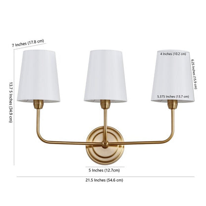 SAWYER THREE LIGHT WALL SCONCE
