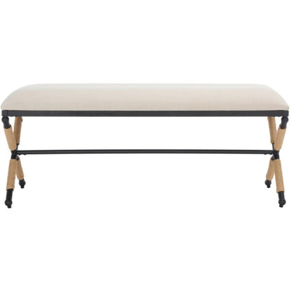 Carmelo Hemp Wrapped Bench