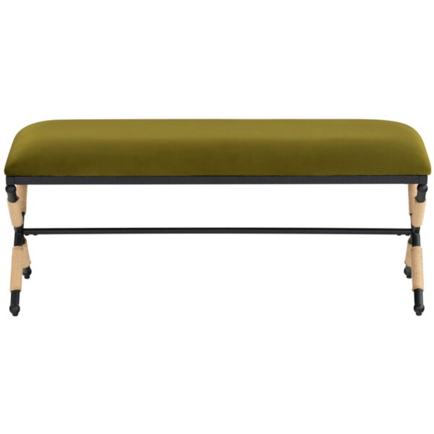 Carmelo Hemp Wrapped Bench