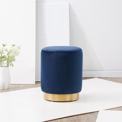 Elsworth Velvet Ottoman