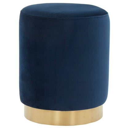 Elsworth Velvet Ottoman
