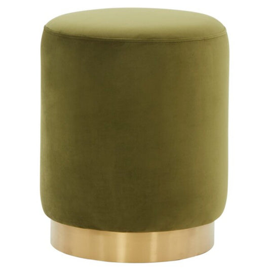Elsworth Velvet Ottoman