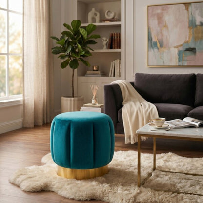 Maxine Channel Tufted Ottoman