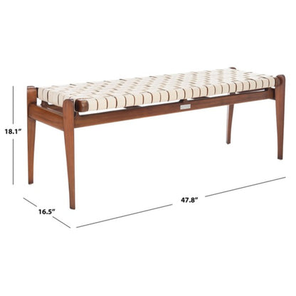 Dilan Leather Bench