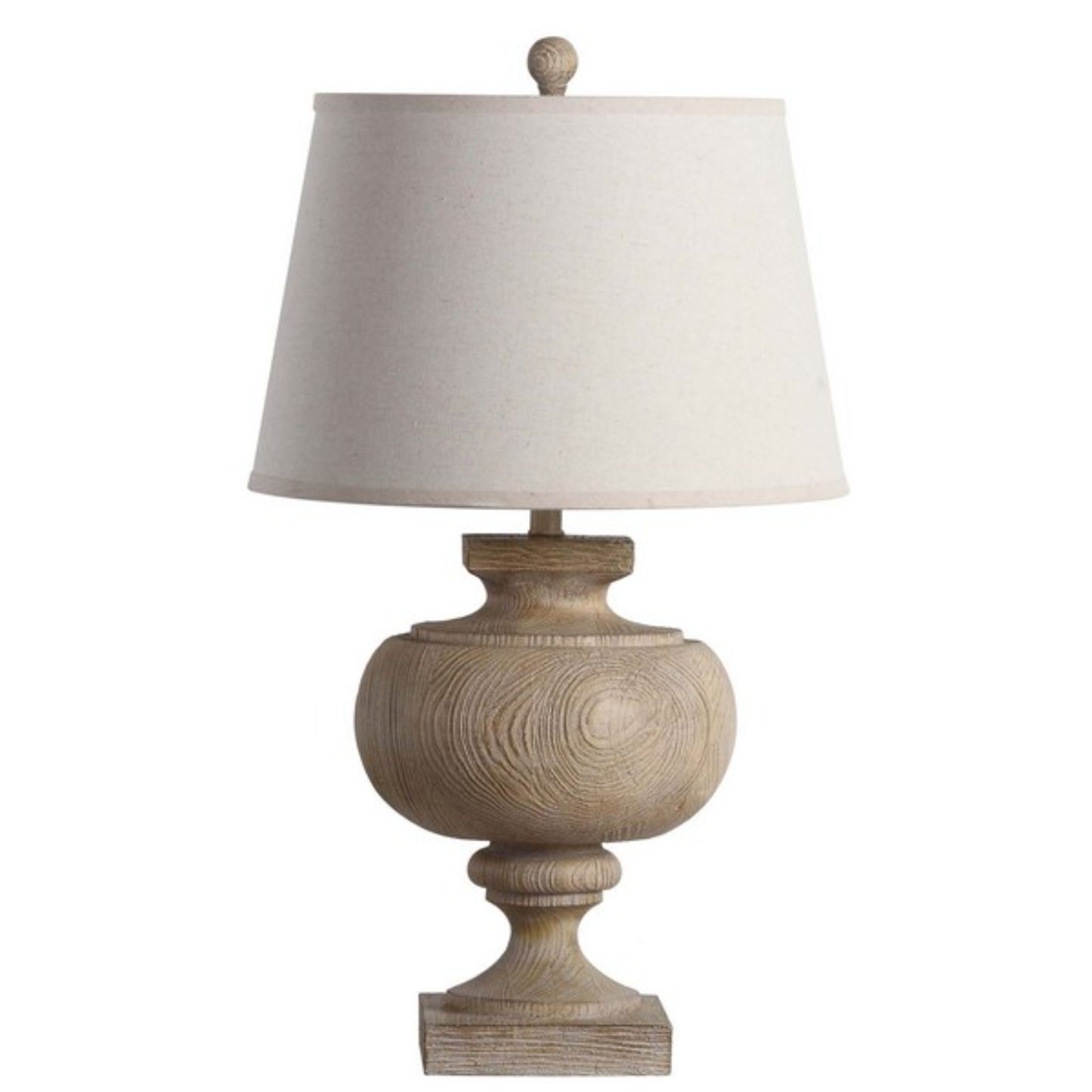 PRESCOTT 31-INCH WOOD TABLE LAMP