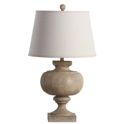 PRESCOTT 31-INCH WOOD TABLE LAMP