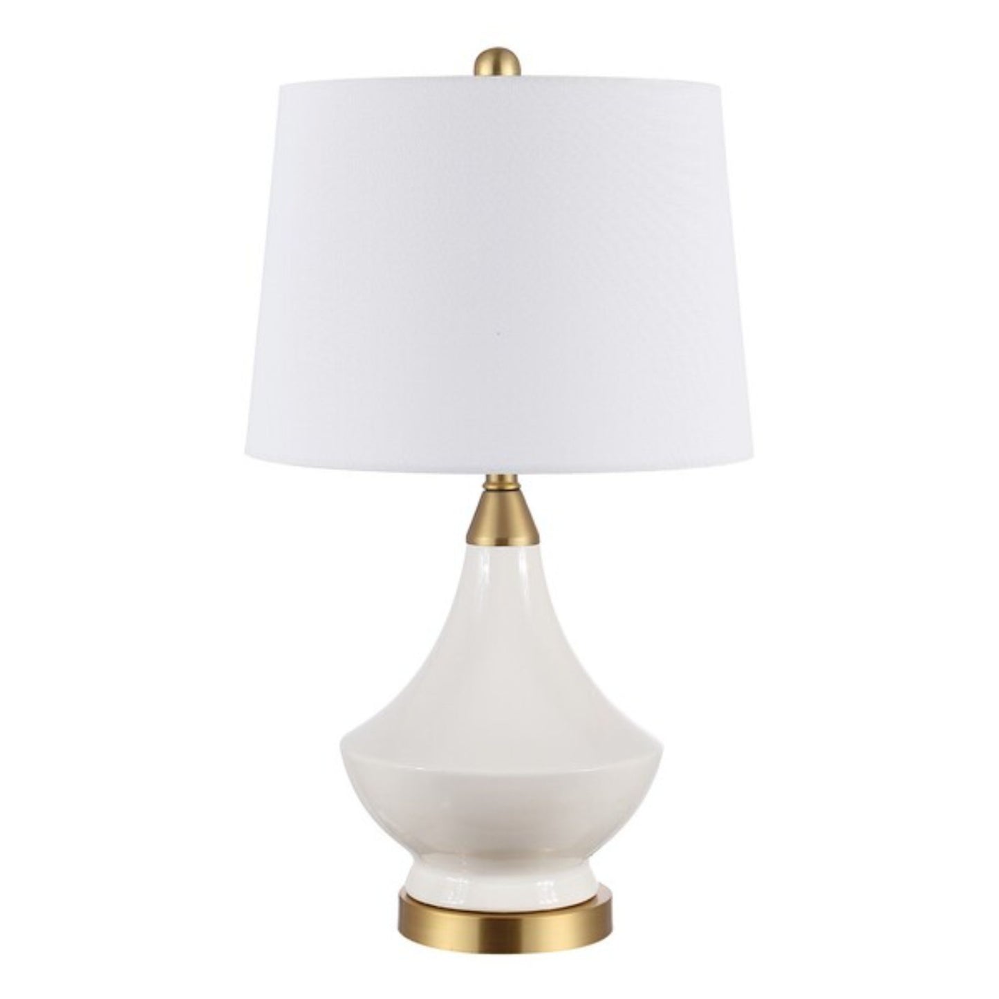 SET of 2 MARLOWE GLASS TABLE LAMP