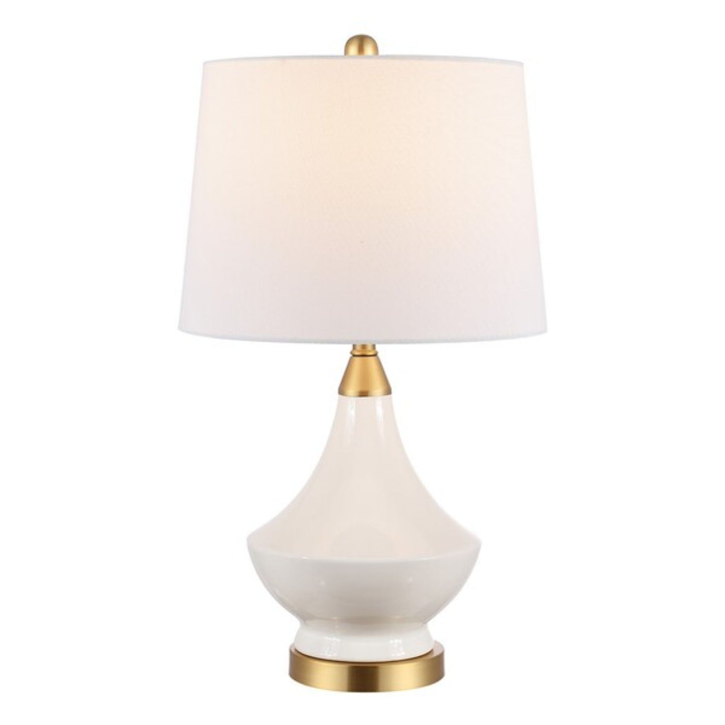 SET of 2 MARLOWE GLASS TABLE LAMP