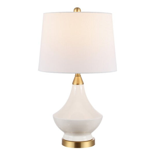 SET of 2 MARLOWE GLASS TABLE LAMP