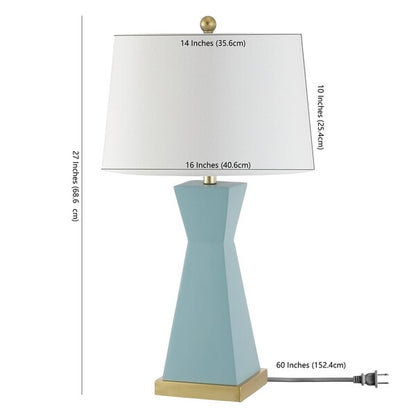SET OF 2 ONDER RESIN TABLE LAMP
