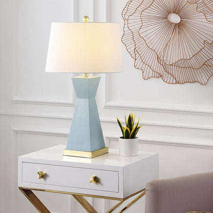 SET OF 2 ONDER RESIN TABLE LAMP
